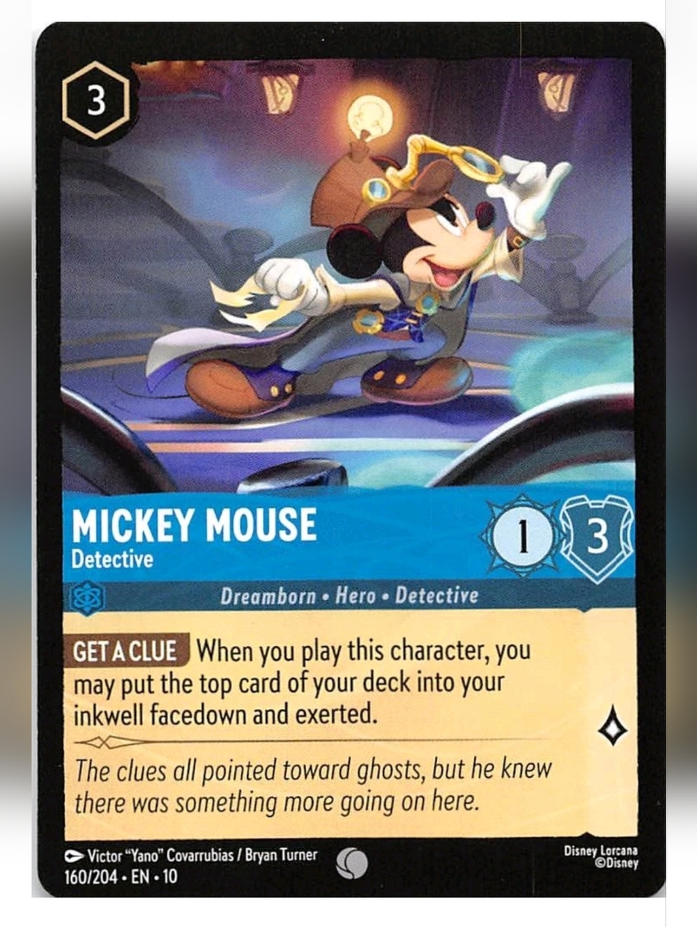Mickey Mouse 🔥 Disneyland 🔥 Disney Lorcana Trading Card TCG